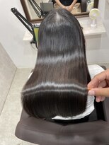 ラナ(Lana) 【Lana】美暗髪グレージュ 艶髪 髪質改善カラー