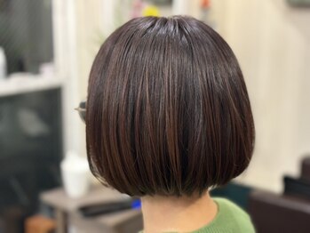 コウダイ(KODAI)の写真/髪と頭皮への優しさにこだわった刺激の少ない施術。ナチュラルな仕上がりで大人女性の悩みをカバー☆