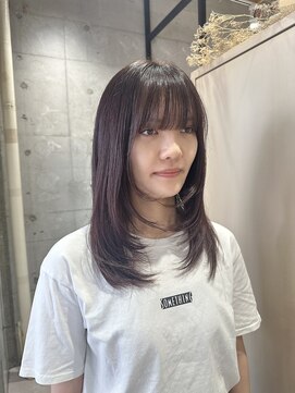 トマト(TOMTO) 【KOTO】レイヤーカット×ラベンダーピンク