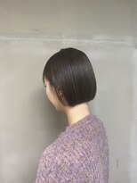 フレーム なんば店(FRAME) ▽ミニボブ×グレージュ