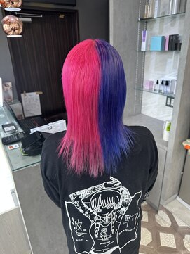 ジルバイジゼル(JILL by GiseL) aハイトーンホワイトミルクティーピンクケアブリーチ福岡天神