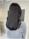 ブリーチなし透明感カラーオリーブグレージュ夏カラー/今枝