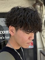 ビカムメンズヘアー 栄店(become men's hair)&nbsp;波巻きパーマ/刈り上げマッシュ/名古屋/栄/メンズ美容室/カット