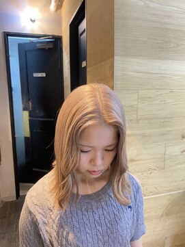 エイト 福岡天神店(EIGHT fukuoka) 柔らかベージュカラー