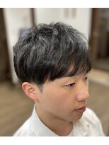 ケースタイルヘアスタジオ  虎ノ門店(K-STYLE HAIR STUDIO)&nbsp;ナチュラルメンズカット<理容室>ビジネススタイル/虎ノ門