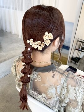 クローズ(cross-z) ヘアアレンジ/ヘアセット/編み下ろし/韓国/東川口/浦和美園