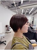 ショートボブ/スッキリショート/丸みショート/北千住