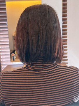 【83.カラー×髪質改善】縮毛矯正・白髪染め・ショートカット♪