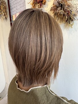 ブリーチオンカラーベージュ