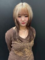 ヌル 神宮前店(Null)&nbsp;ルーツカラー/ケアブリーチカラー/姫レイヤー/セクションカラー