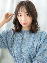 ドクターズサロン LAB 小山店&nbsp;抜け感ゆる巻ことりベージュ立体感ロブs小山20代30代