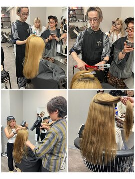 ライズヘア サニー(RIZE HAIR SUNNY) 【セミナー】ライコウさんブリーチ矯正