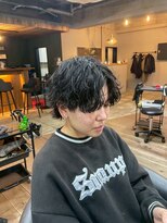 シリー 浦添店(SILLY)&nbsp;沖縄メンズ波巻きパーマウルフ
