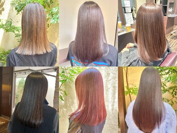 ヘアドゥーポジャ 藤岡店(hair Do poja)の写真/朝、指を通した瞬間【恋】に落ちる。感動のツヤサラストレートパーマ♪