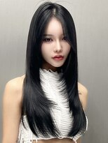 イキ 表参道(iki omotesando) 韓国風顔周りレイヤーカット/ロング
