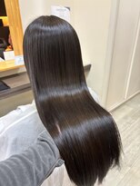 ヘアープレイス アペーゴ(hair place apego)&nbsp;暗髪カラー×こだわりの髪質改善トリートメント