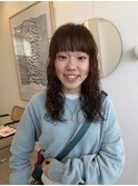 ロングパーマ