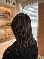 イデア 柏たなか店(IDEA)&nbsp;3ヶ月経ってもキレイが続く白髪ぼかしハイライト