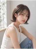 30代40代50代絶壁解消ひし形小顔前下がりショートボブ【蕨駅】