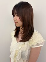 オンフ(ONFFO)&nbsp;レイヤーカット 透明感カラー 髪質改善カラー 顔周りカット 20代
