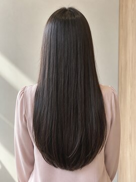 モト 船橋(moto) 韓国艶髪ロングストレート髪質改善エスプレッソブラック船橋