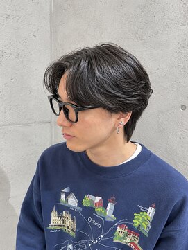 ブレスボーオム 明石(Breath beauu Homme Akashi) ▼韓国風センターパート▼メンズ/パーマ/明石/西明石/大久保