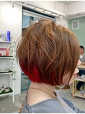 インナーカラーボブ☆