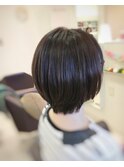 正統派ショートボブ