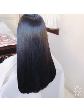 エミューヘアー(emu hair) ストレートロング