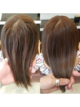 ルーミールーム(RoomieRoom) 髪質改善艶のある美髪ブラウン系カラー