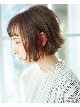 トルチェ(toRtue) 前下がり 切りっぱなしボブ