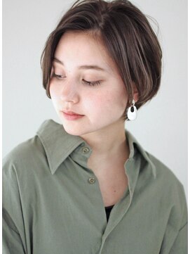 サーカス バイ ビュートリアム 青山(CIRCUS by BEAUTRIUM) 前髪長め　手入れ簡単　ニュアンス　パーマ　ショートボブ