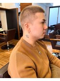 【IRIE HAIR赤坂】オシャレボウズ×ハイトーン×グレーベージュ
