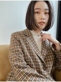 stylist大山）フレンチボブ◎ショコラブラウン