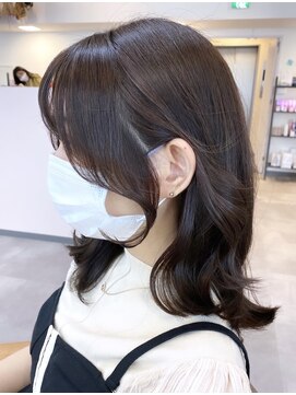 ミョンシル 韓国風サイドバング◎おくれ毛カット