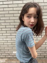 リトル ルル 梅田(little lulu)&nbsp;寝癖風ロングボブ