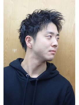 ココロコ(COCO LOCO) ツイストスパイラルパーマ タイトツーブロック