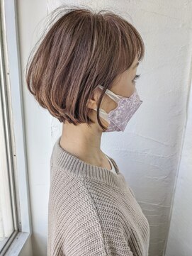 ムーンジェジェ(moon jeje) 大人可愛い耳かけショートスタイル★藤原