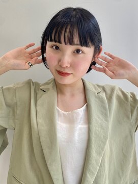 ハル 南平岸(HARU) 黒髪ミニボブ