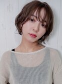 大人可愛いひし形ショート20代30代40代ショート無造作ショート