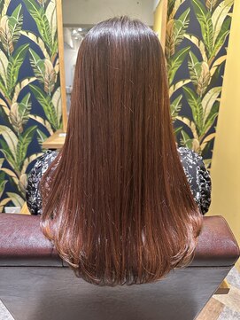 ムーン(moon) #前髪カタログ #インナーグレージュ #ピンクベージュ