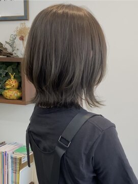 チルヘアデザイン(chill hair design) くびれ外ハネボブ/レイヤー/ボブ