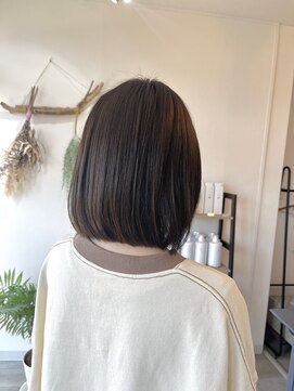 リープ(leap hair) ぱつっとボブ