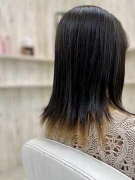 ヘアードゥープ(Hair Doop) 抜きっぱなしインナーカラー