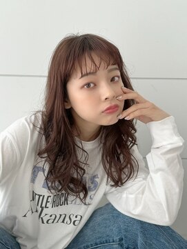 シェール(cher) 韓国ウェーブ/ショコラブラウン