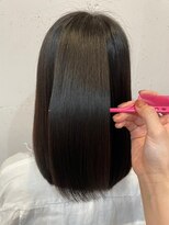 チェリッシュ(Cherish)&nbsp;大人可愛い透明感ストレートミディアム黒髪暗髪