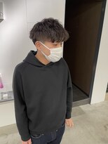 キング 高槻(K!ng)&nbsp;縮毛矯正髪質改善ハイライトレイヤーカット高槻美容室エクステ