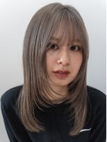 デビュー ヘアーメイク&nbsp;黒髪/ボブルフ/ネビージュ/小顔/ワンレン/水戸/髪質改善/前髪