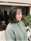 ブリーチなしダブルカラー×クロームグリーン