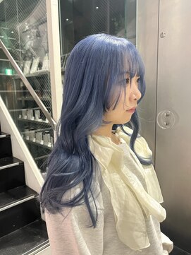 シェリ ヘアデザイン(CHERIE hair design) ハイトーンペールブルー